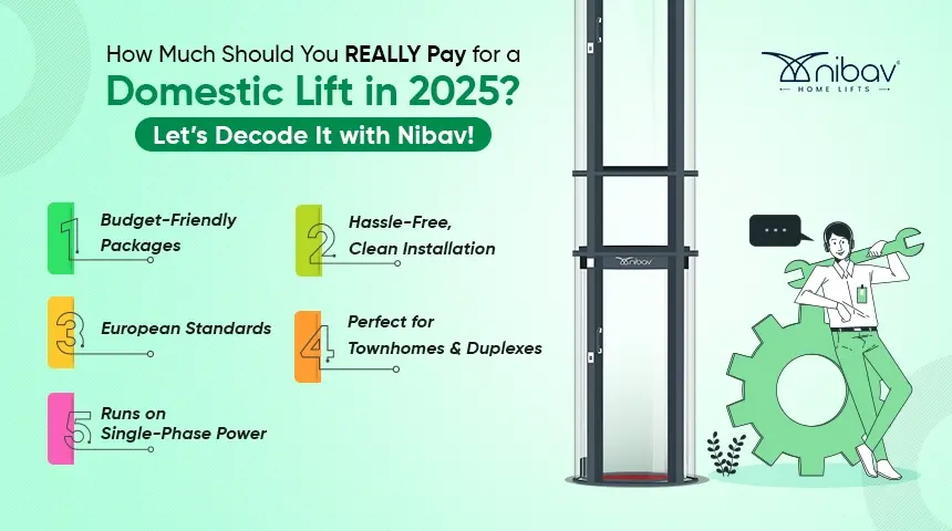 real cost of domestic lift – Nibav Home Elevators